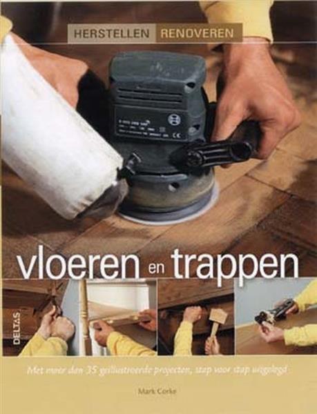 Grote foto vloeren en trappen herstellen renoveren boeken hobby en vrije tijd