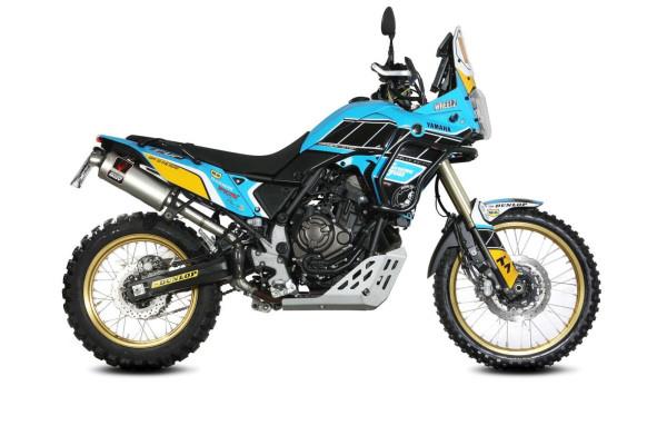 Grote foto mivv dakar silver rvs demper voor yamaha t7 19 on motoren overige accessoires