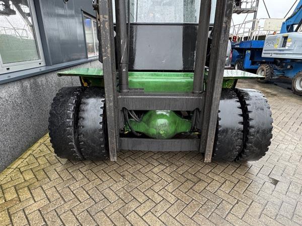 Grote foto hyster h8.00xl duplo 525 sideshift fork positioner 6 cilinder perkins diesel 1999 agrarisch heftrucks