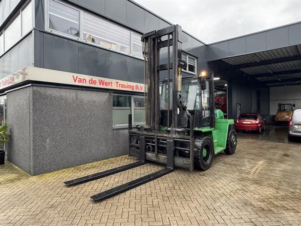 Grote foto hyster h8.00xl duplo 525 sideshift fork positioner 6 cilinder perkins diesel 1999 agrarisch heftrucks