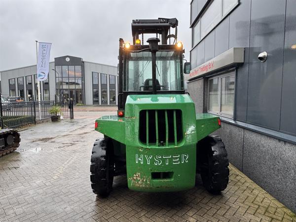 Grote foto hyster h8.00xl duplo 525 sideshift fork positioner 6 cilinder perkins diesel 1999 agrarisch heftrucks
