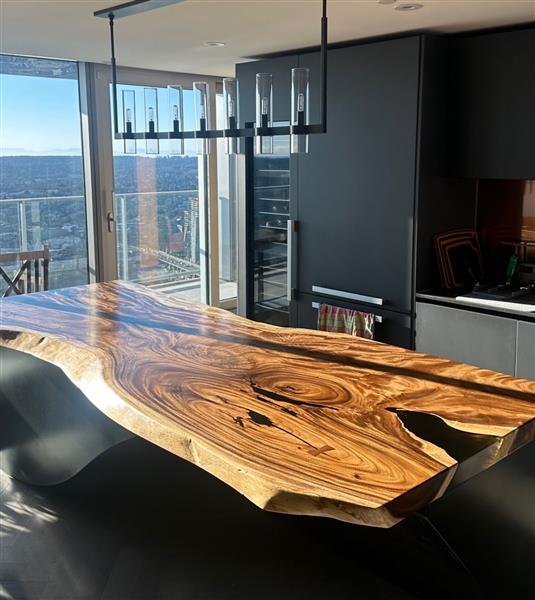 Grote foto unieke handgemaakte tafel new huis en inrichting eettafels