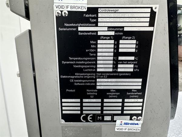 Grote foto ishida dacs g 3015 23 ss i h checkweger met blazer agrarisch tuinbouw
