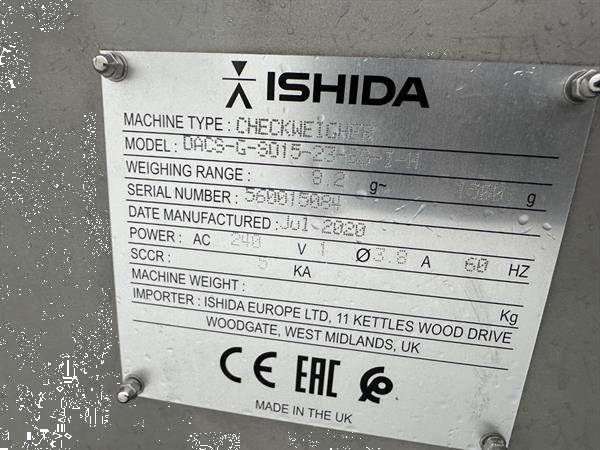 Grote foto ishida dacs g 3015 23 ss i h checkweger met blazer agrarisch tuinbouw