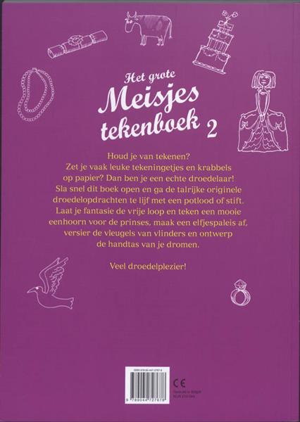 Grote foto het super meisjes tekenboek boeken overige boeken