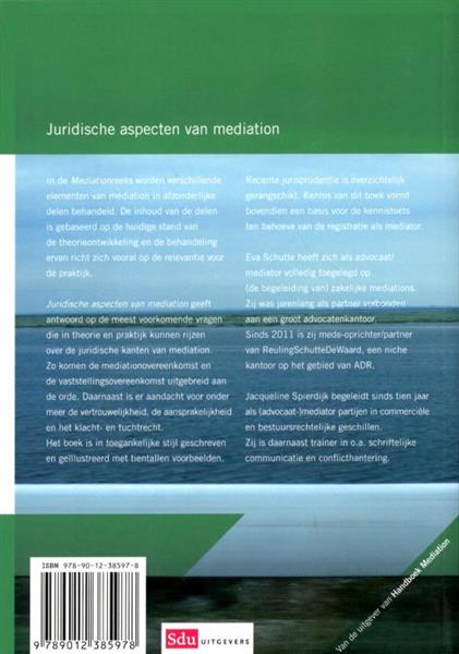 Grote foto juridische aspecten van de mediation boeken wetenschap