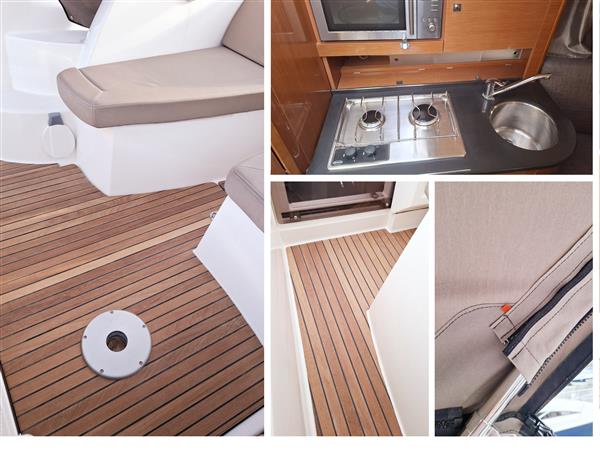 Grote foto zeer moderne hernieuwde refit sportjacht 9x3m watersport en boten motorboten en jachten