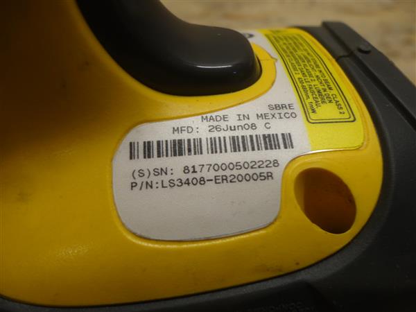 Grote foto symbol ls3408 er20005r rugged laser long range 1d usb barcode scanner computers en software printers