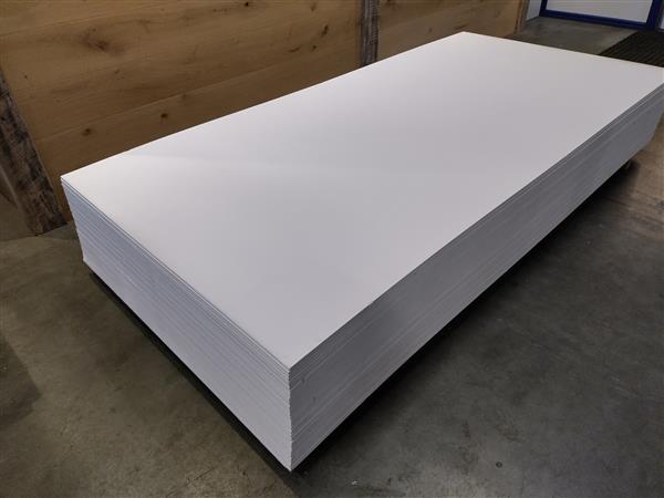 Grote foto multiplex interieur 122x250cm 9mm wit doe het zelf en verbouw hout en planken