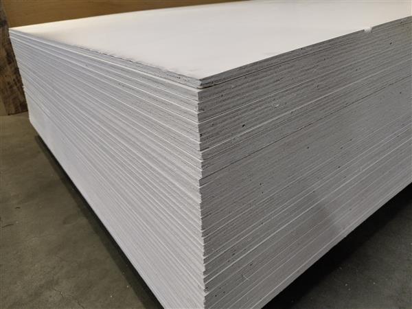 Grote foto multiplex interieur 122x250cm 9mm wit doe het zelf en verbouw hout en planken