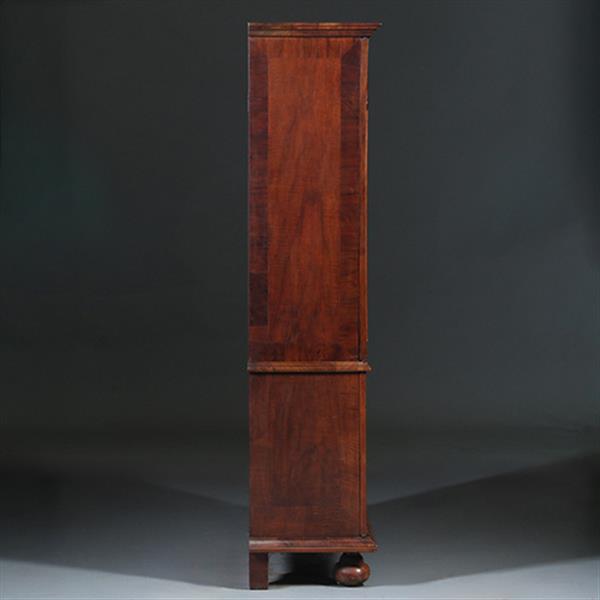 Grote foto antieke kasten barok luierkabinet klein hollands kabinet ca 1730 no.252025 antiek en kunst stoelen en banken