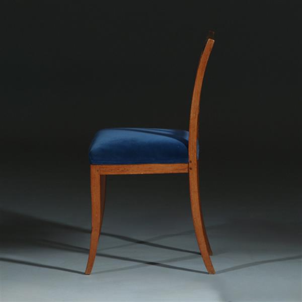 Grote foto 10 stoelen ca 1800 op sabelpoten en pijlen in de rug incl stof naar wens no.252015 antiek en kunst stoelen en banken