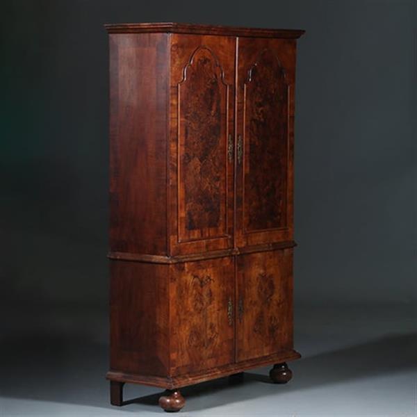 Grote foto antieke kasten barok luierkabinet klein hollands kabinet ca 1730 no.252025 antiek en kunst stoelen en banken