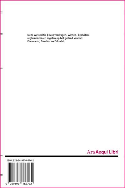 Grote foto personen familie erfrecht 2019 2020 ars aequi wetseditie boeken wetenschap