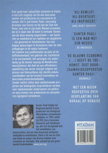 Grote foto blauwe economie boeken politiek en maatschappij