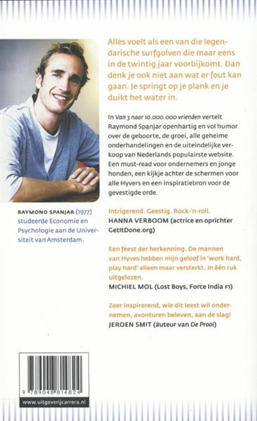 Grote foto van 3 naar 10.000.000 vrienden boeken literatuur