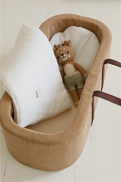 Grote foto mosesmand rib mokka mokka met matras kinderen en baby complete kinderkamers