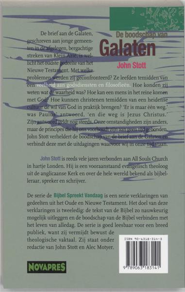 Grote foto de boodschap van galaten de bijbel spreekt vandaag boeken overige boeken