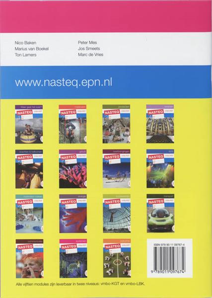 Grote foto module 14 vmbo kgt nasteq boeken overige boeken