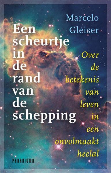 Grote foto een scheurtje in de rand van de schepping boeken wetenschap