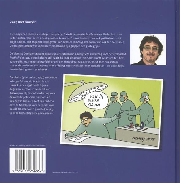 Grote foto zorg met humor boeken wetenschap