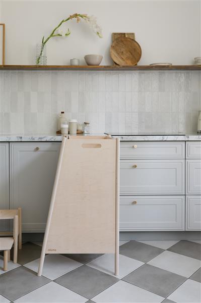 Grote foto kitchen helper naturel verstelbaar naturel kinderen en baby overige