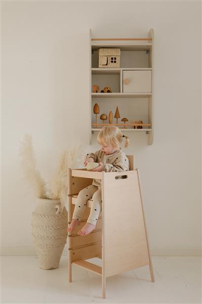 Grote foto kitchen helper naturel verstelbaar naturel kinderen en baby overige