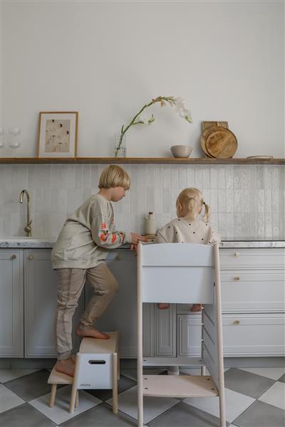 Grote foto kitchen helper wit wit kinderen en baby overige