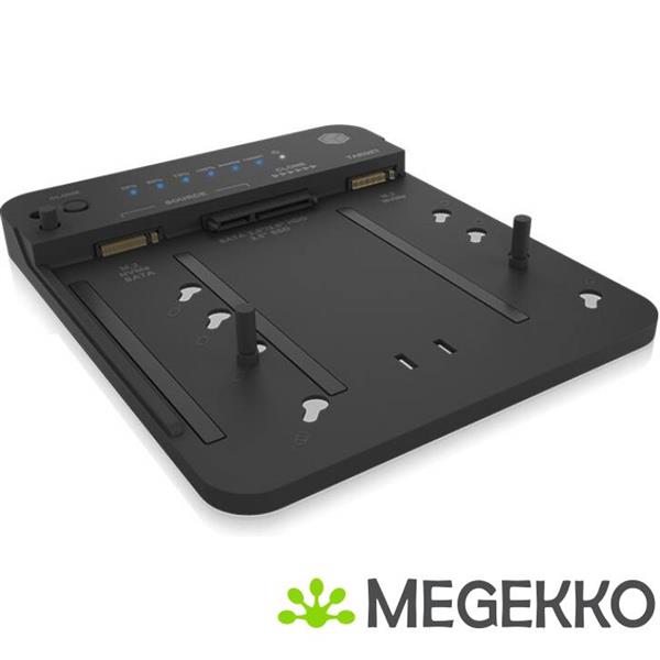 Grote foto icy box ib 2913mcl c31 usb 3.2 gen 2 3.1 gen 2 type c zwart computers en software harde schijven