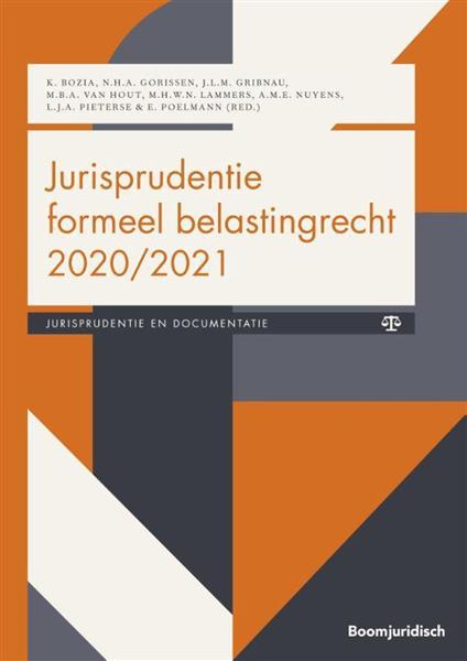 Grote foto jurisprudentie formeel belastingrecht 2020 2021 boom fiscale studieboeken boeken wetenschap