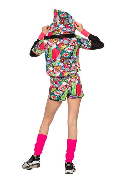 Grote foto fout trainingspak pop art kort dames verzamelen overige verzamelingen