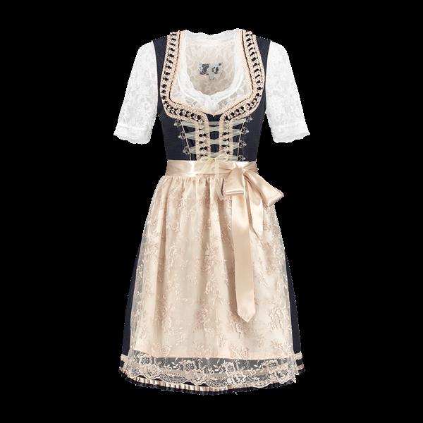 Grote foto wit blauwe dirndl jurk oktoberfest dames 2 delig verzamelen overige verzamelingen