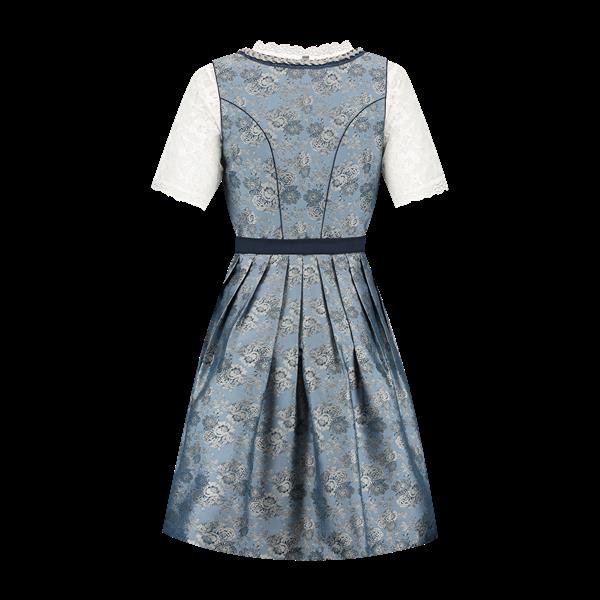 Grote foto blauw zilveren dirndl jurk oktoberfest dames 2 delig verzamelen overige verzamelingen