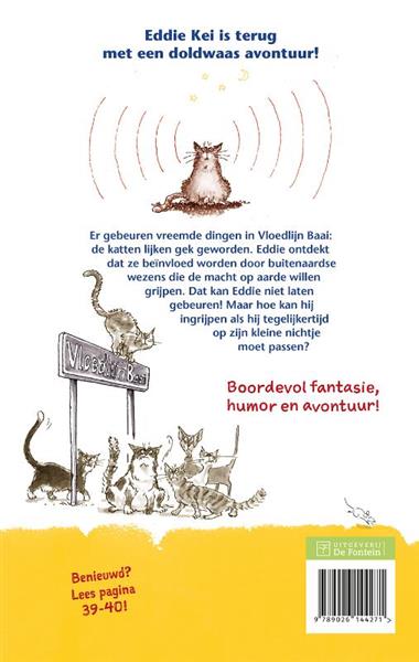 Grote foto buitenaards kattenkwaad eddie kei 2 boeken jeugd 13 jaar en ouder