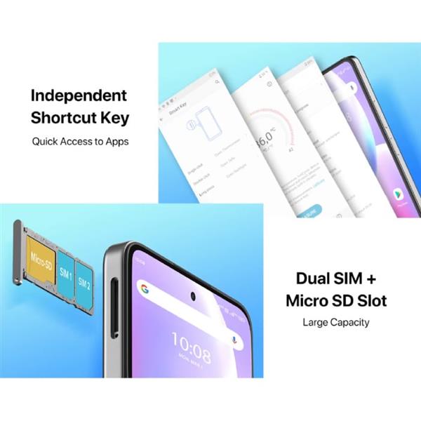 Grote foto a11 pro max smartphone 6.8 fhd display 4 gb ram 128 gb opslag 48 mp camera 5150mah batte telecommunicatie mobieltjes