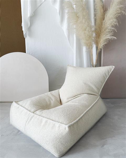 Grote foto boucl zitzak voor kinderen cr me beanbag cr me kinderen en baby complete kinderkamers