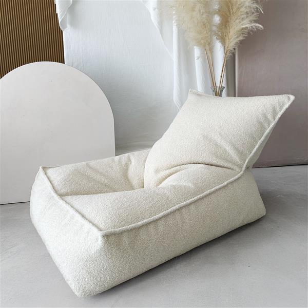 Grote foto boucl zitzak voor kinderen cr me beanbag cr me kinderen en baby complete kinderkamers