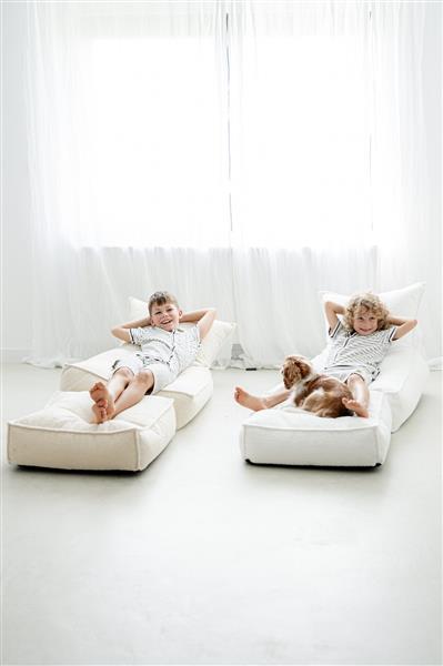 Grote foto boucl zitzak voor kinderen cr me beanbag cr me kinderen en baby complete kinderkamers