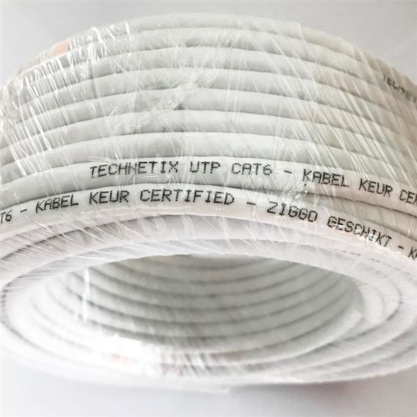 Grote foto technetix cat6 ih 20 installatiekabel 20 meter eca audio tv en foto onderdelen en accessoires