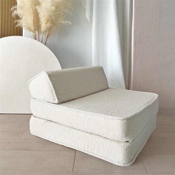 Grote foto boucl lounger cr me kinderstoel lounger en speelplek cr me kinderen en baby complete kinderkamers