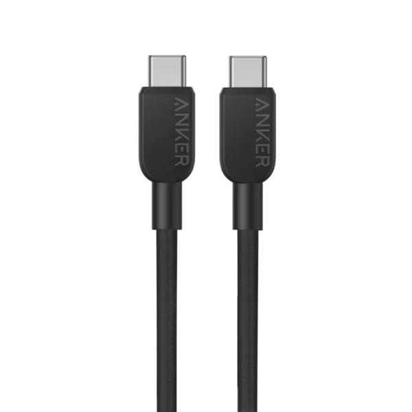 Grote foto usb c naar usb c oplaadkabel 240w type c datakabel 180 cm oplader kabel zwart telecommunicatie opladers en autoladers