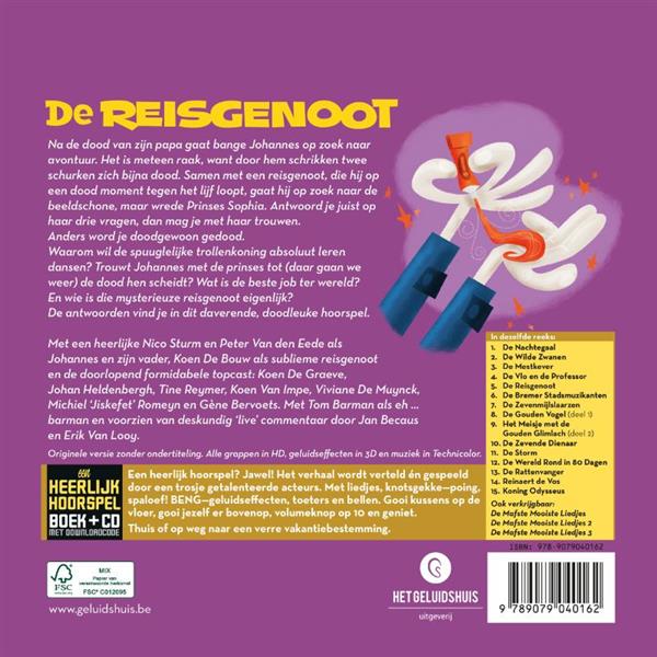 Grote foto de reisgenoot heerlijke hoorspelen 5 boeken jeugd 13 jaar en ouder
