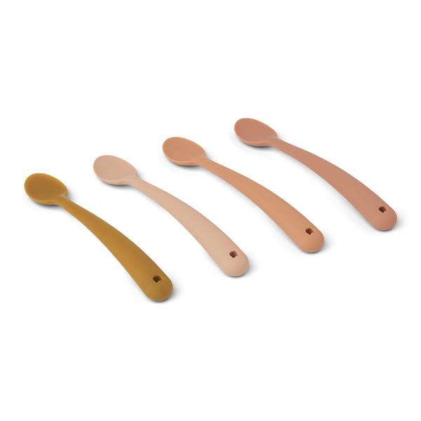 Grote foto siliconen lepel siv 4 pack tuscany rose multi mix audio tv en foto algemeen