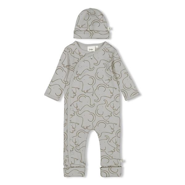 Grote foto geschenkset onesie met muts grijs audio tv en foto algemeen