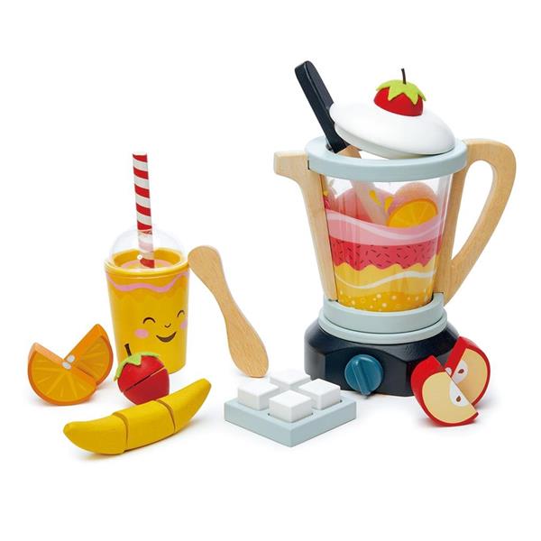 Grote foto houten fruit blender audio tv en foto algemeen