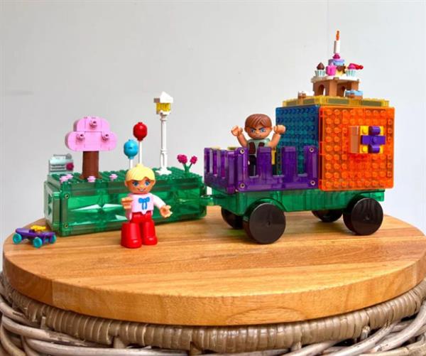 Grote foto magnetische tegels bricks 12 stuks audio tv en foto algemeen
