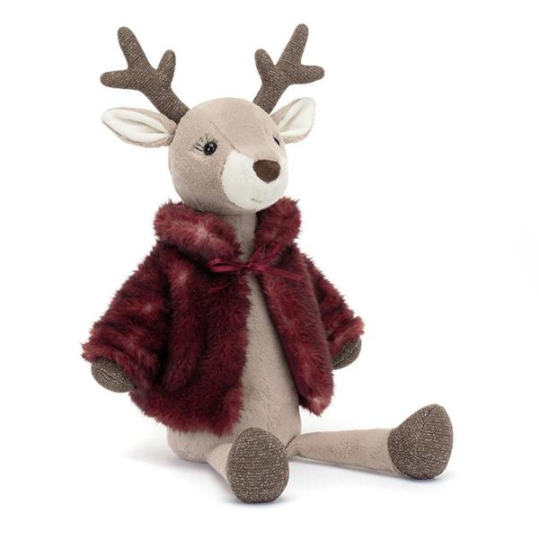 Grote foto knuffel vivien reindeer audio tv en foto algemeen