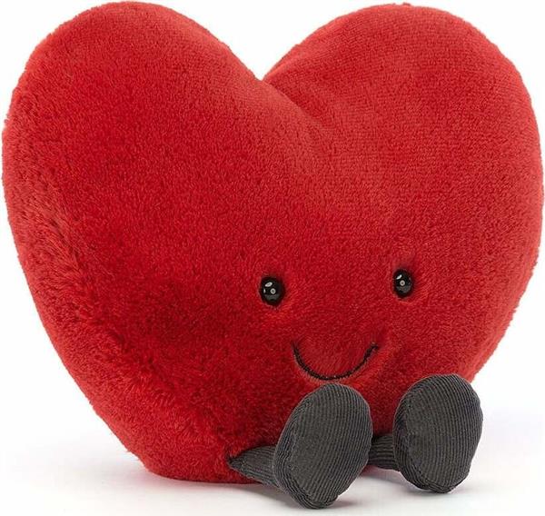 Grote foto knuffel large amuseable red heart audio tv en foto algemeen