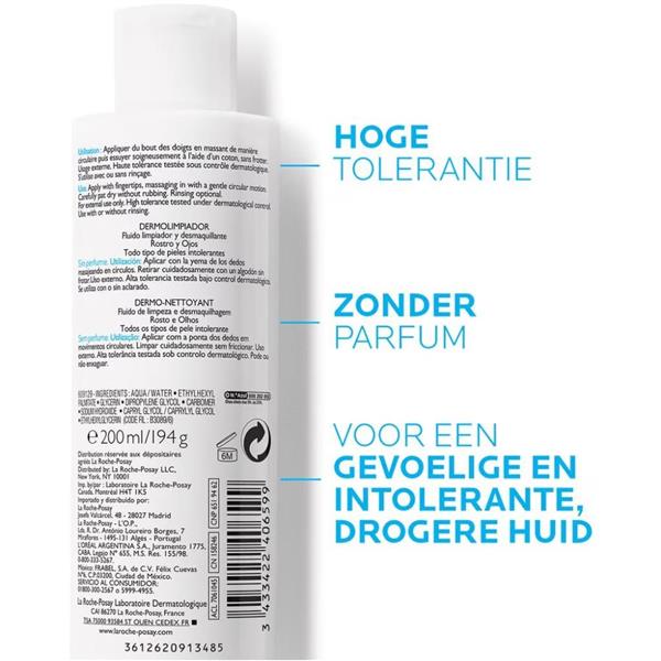 Grote foto toleriane dermo cleanser voor alle huidtypes audio tv en foto algemeen