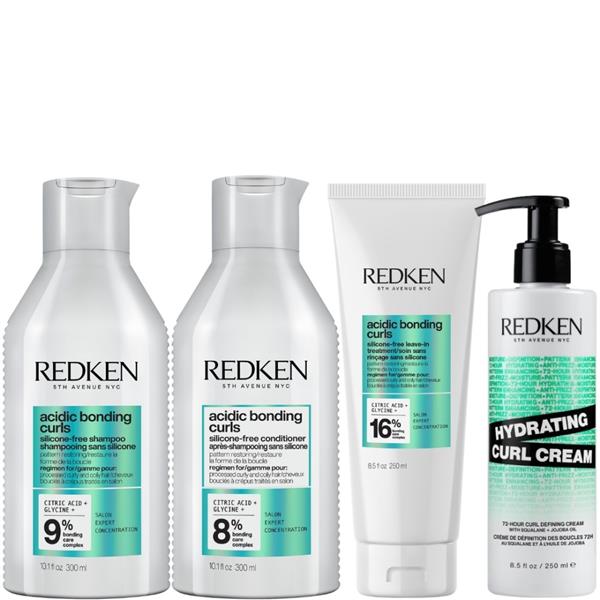 Grote foto acidic bonding curls routine 2x300 2x250ml audio tv en foto algemeen